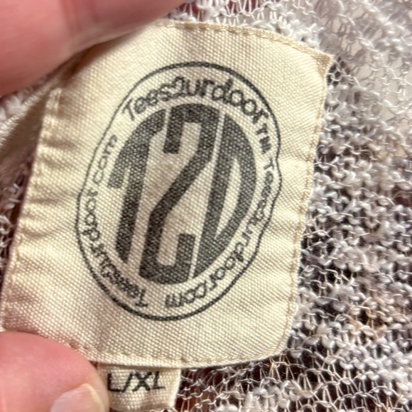 Animal Print Striped Cardigan - Picture 5 of 5